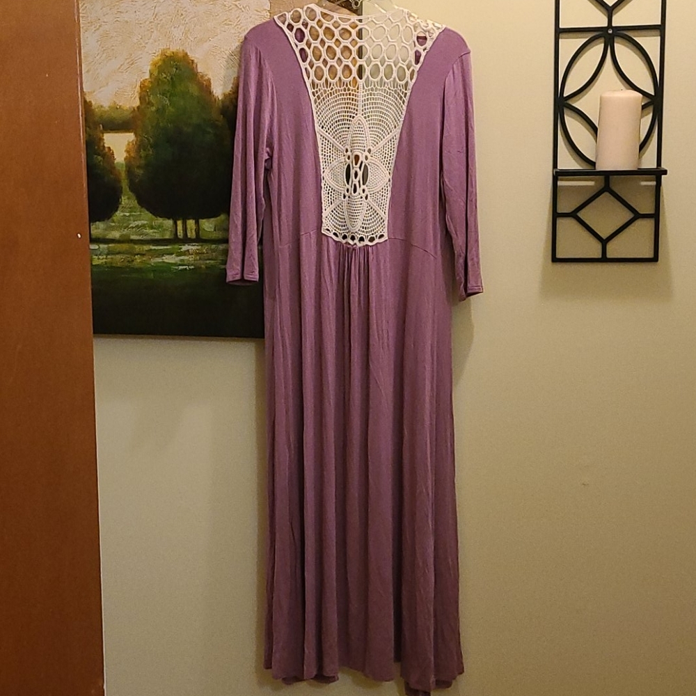 Indigo Thread Co Fuchsia Duster - Picture 2 of 3